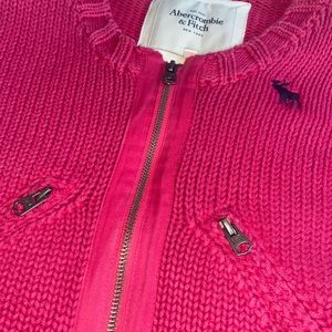 Abercrombie & Fitch Cropped Cardigan Sweater